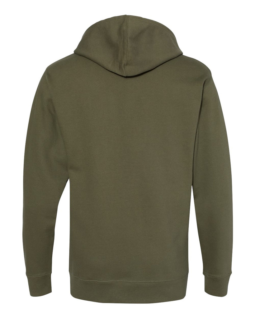 Independent Trading Co. Midweight Hooded Sweatshirt Army More Than Just Caps Clubhouse