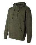 Independent Trading Co. Midweight Hooded Sweatshirt Army Heather