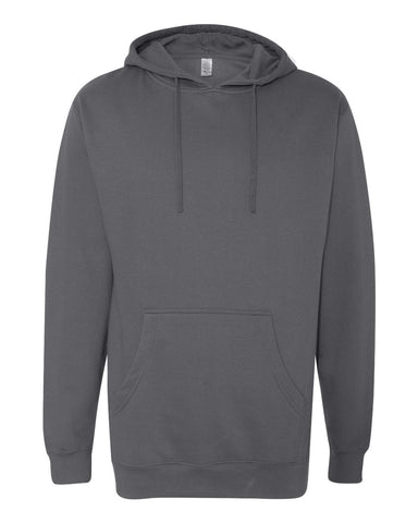 Independent Trading Co. Midweight Hooded Sweatshirt Charcoal