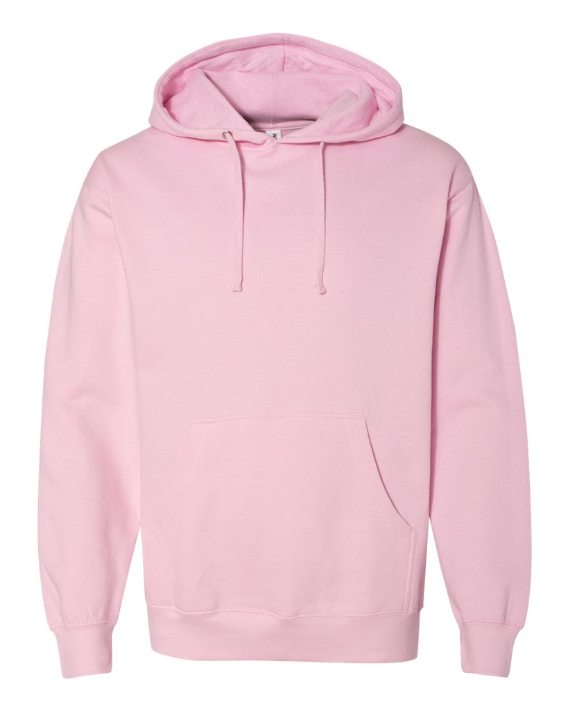 Independent Trading Co. Midweight Hooded Sweatshirt Light Pink More Than Just Caps Clubhouse