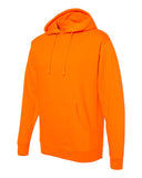 Independent Trading Co. Midweight Hooded Sweatshirt Safety Orange