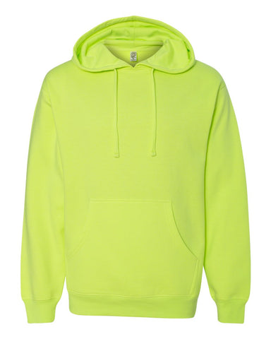 Independent Trading Co. Midweight Hooded Sweatshirt Safety Yellow
