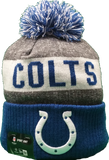 Indianapolis Colts 2016-2017 Sideline Knit Pom Toque