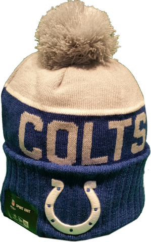 Indianapolis Colts Sideline Knit Pom Toque