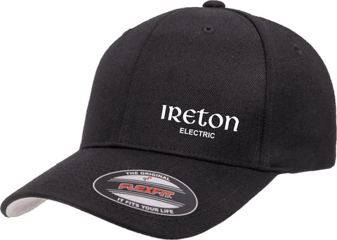 Ireton Electric Wool Blend Premium Flex Fit Black