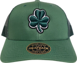 Irish Trucker Clover Alt Evergreen