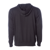 Irish Hoodie Clover Flag Black