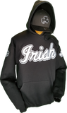 Irish Hoodie Script Black & White