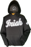 Irish Hoodie Script Black & White