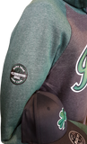 Irish Hoodie Premium Heathered Ring Spun Poly Cotton