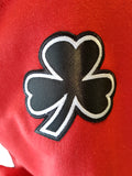 Irish Hoodie Script Red