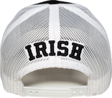 Irish Black And White Trucker