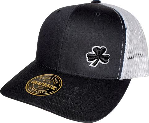 Irish Black And White Meshback