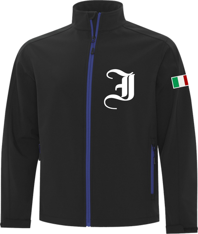 Italy Embroidered Soft Shell Jacket