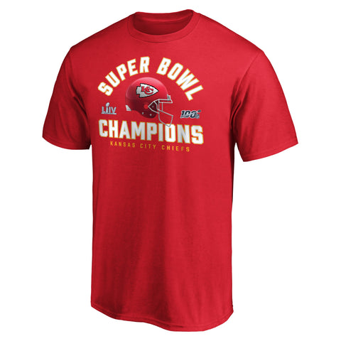 Kansas City Chiefs Superbowl LIV Champions Lateral T-Shirt
