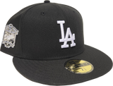Los Angeles Dodgers New Era 59Fifty Fitted Black 40th Season Side Patch