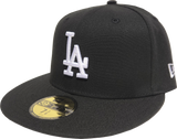 Los Angeles Dodgers New Era 59Fifty Fitted Black 40th Season Side Patch