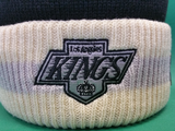 Los Angeles Kings CCM Vintage Stripe Pom Toque
