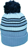 Los Angeles Kings Traditional Stripe Pom Toque