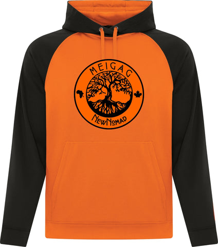 Meigag Gameday Hoodie Orange Black