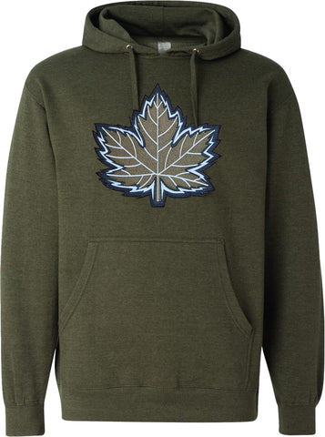 Canada Hoodie Mighty Maple Army Heather