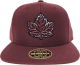 Canada Mighty Maple Snapback Maroon