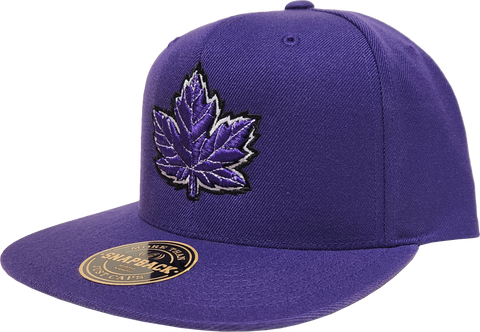Canada Mighty Maple Snapback Purple
