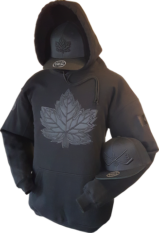 Tonal Canada Hoodie Mighty Maple Blackout