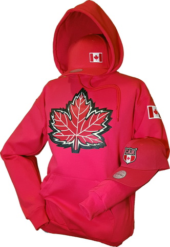 Canada Hoodie Mighty Maple Red