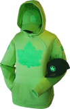 Tonal Canada Hoodie Mighty Maple Neon Green