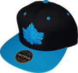 Canada Mighty Maple Black Blue Tonal Snapback