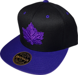 Canada Mighty Maple Black Purple Tonal Snapback
