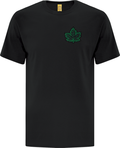 Canada Mighty Maple T-Shirt Black Green