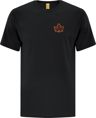 Canada Mighty Maple T-Shirt Black Copper