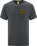Canada Mighty Maple T-Shirt Dark Heather Black Gold