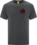 Canada Mighty Maple T-Shirt Dark Heather Black Red