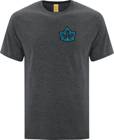 Canada Mighty Maple T-Shirt Dark Heather Black Blue
