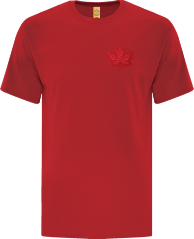 Canada Mighty Maple T-Shirt Red Tonal