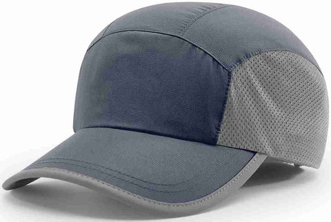 Richardson Mesh Panel Running Cap Navy Charcoal