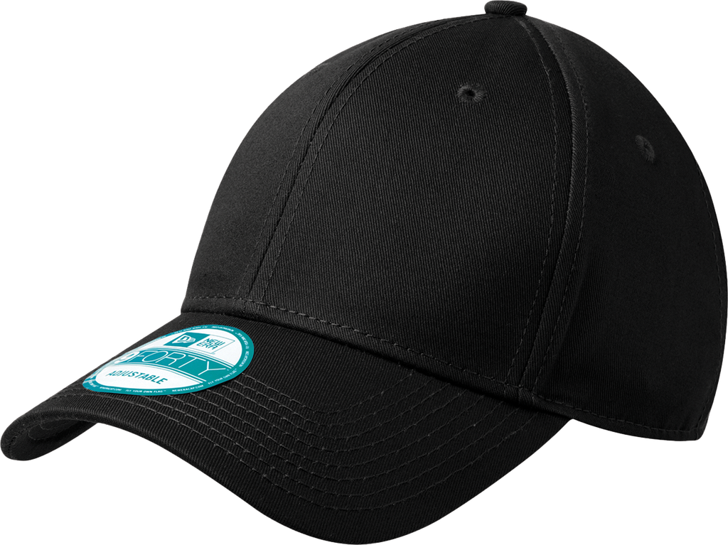 New era plain black top