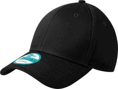 New Era Blank 9Forty Velcro Adjustable Cap Black – More Than Just