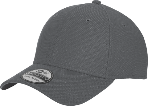 New Era Blank Diamond Era 3930 Stretch Cap Charcoal