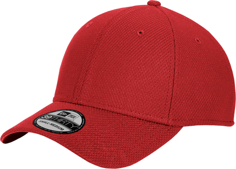 New Era Blank Diamond Era 3930 Stretch Cap Red