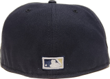 New York Yankees New Era 59Fifty Fitted Dark Navy 100th Season Side Patch