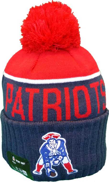 Vintage New England Patriots Sideline Toque Pom Knit More Than Just Caps Clubhouse
