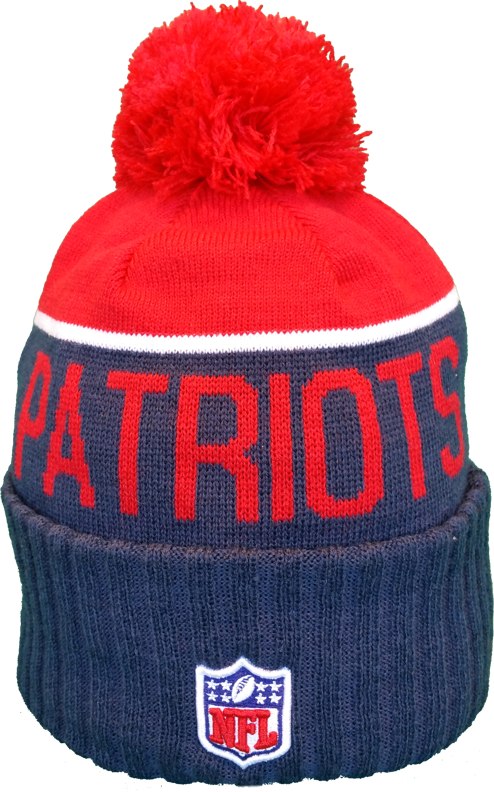 Vintage New England Patriots Sideline Toque Pom Knit More Than