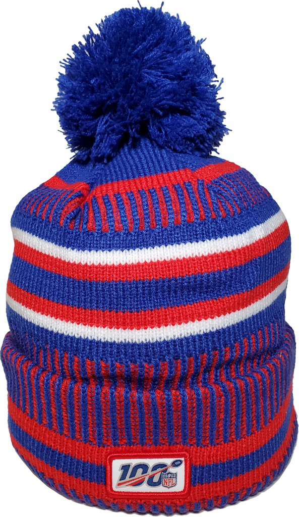 New England Patriots Vintage Knit Pom Toque NFL Sideline More