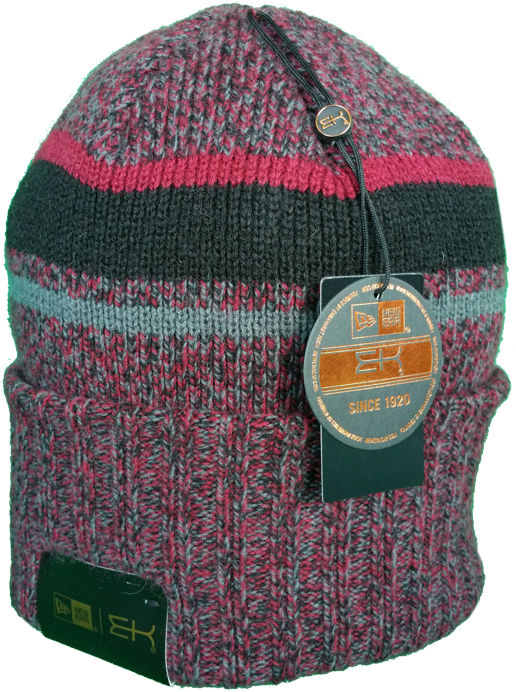 New Era EK Collection Trey Knit Cuffed Beanie Maroon Toque – More