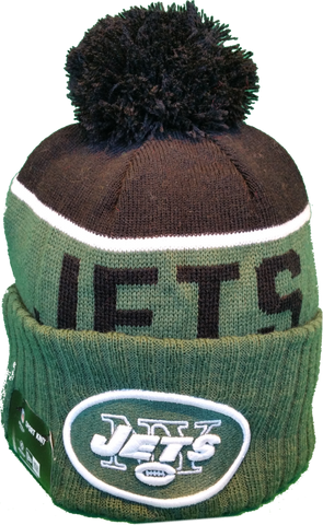 New York Jets Sideline Knit Pom Toque