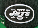 New York Jets Fleece Lined Black Pom Toque